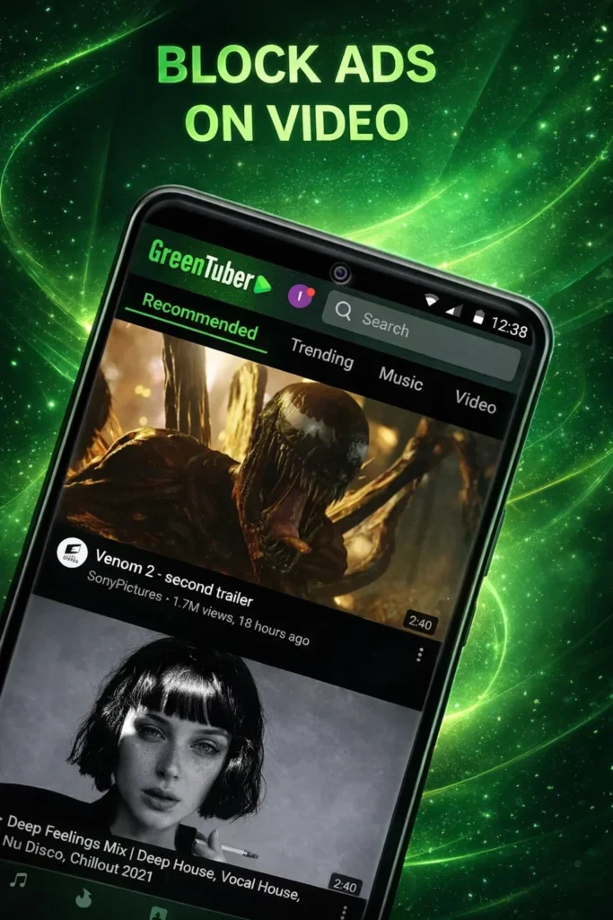 GreenTuber App Download For PC